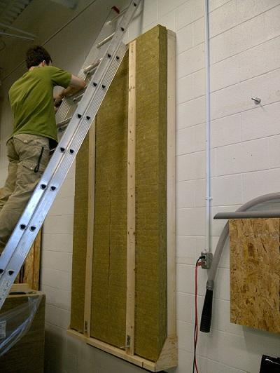 Installing Mineral Wool Insulation Over Exterior Wall Sheathing