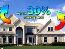 30-percent-of-energy-loss-from-attic-energypro-insulation Insulating attics with spray foam insulation to curb air leakage