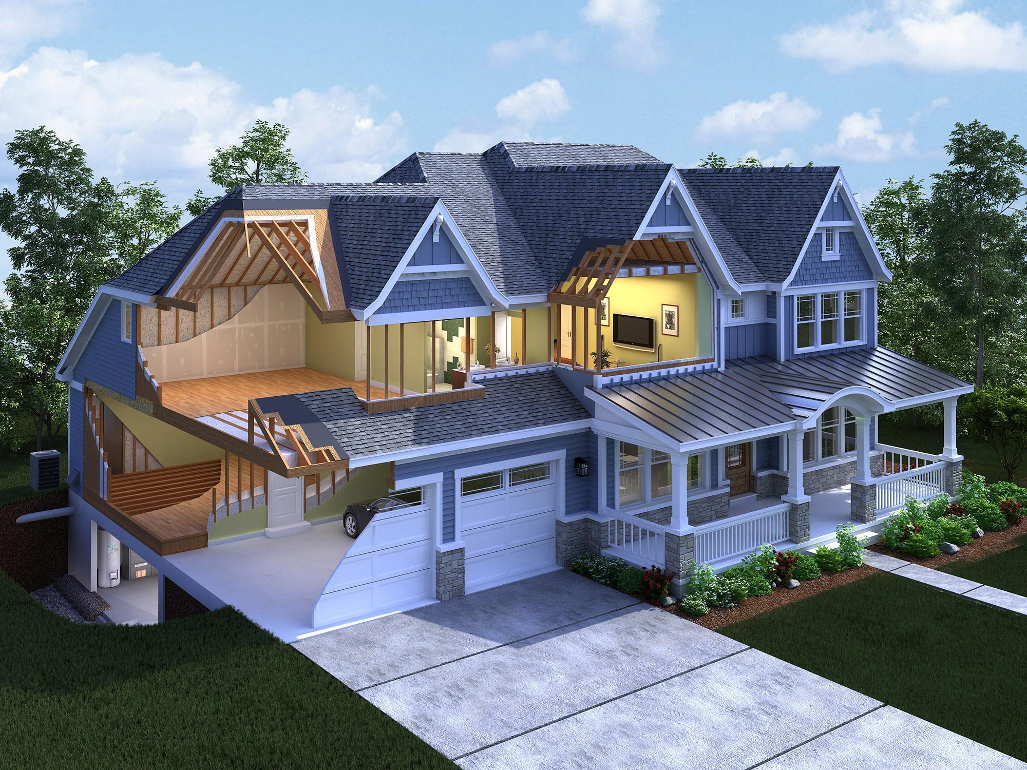 Icynene-Home-Cutaway_Lo Where your house leaks money - New York, NY